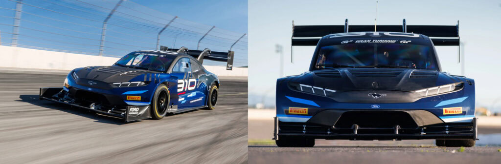 Romain Dumas Drives Ford's Super Mustang Mach-E to First Place
