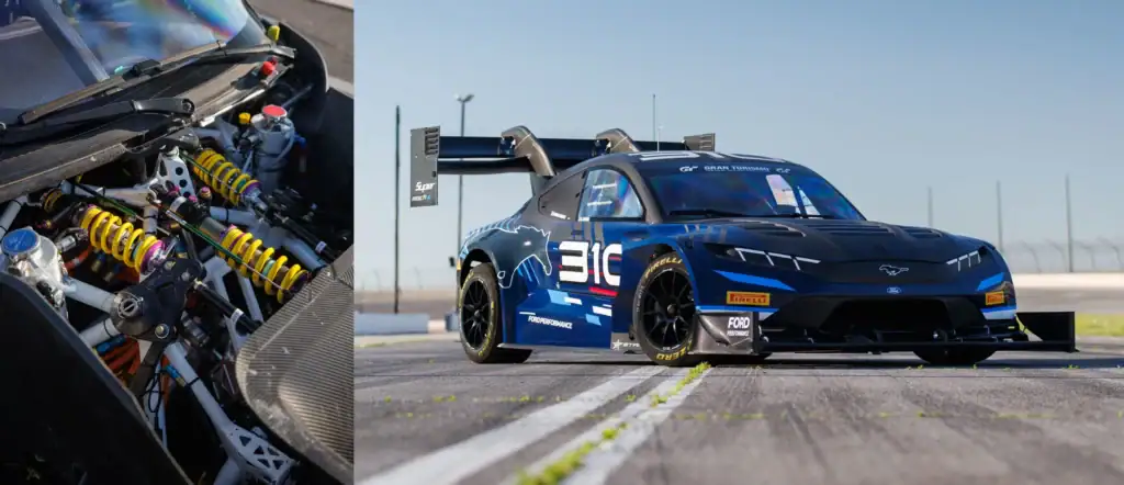 Romain Dumas Drives Ford's Super Mustang Mach-E to First Place