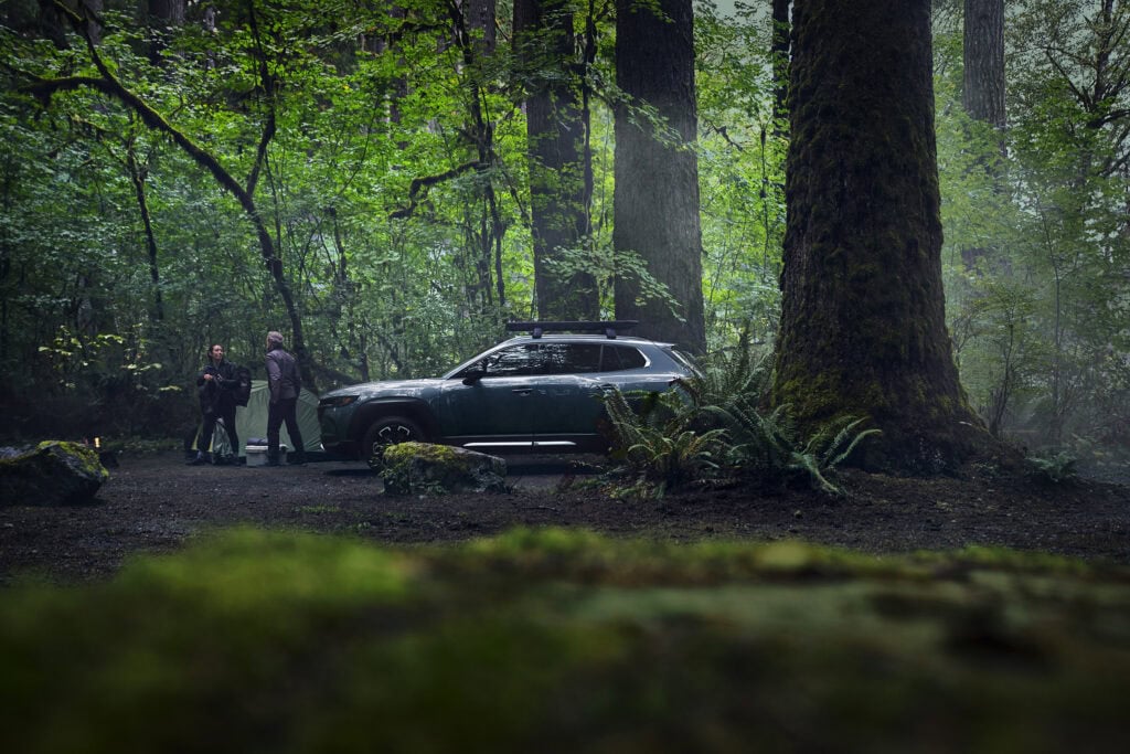2026 MAZDA CX-50 in the woods