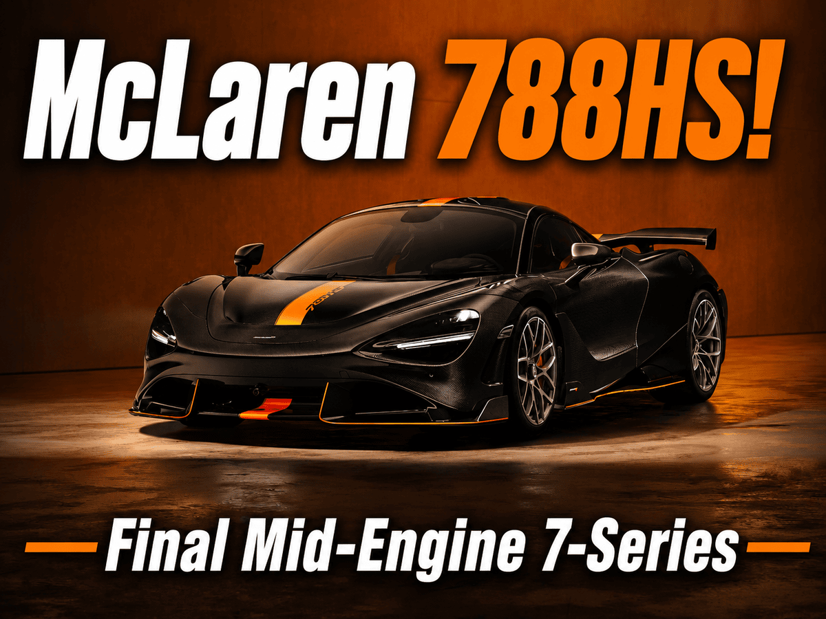 Featured image for “McLaren 788HS Is the Final V8 Supercar Send-Off”