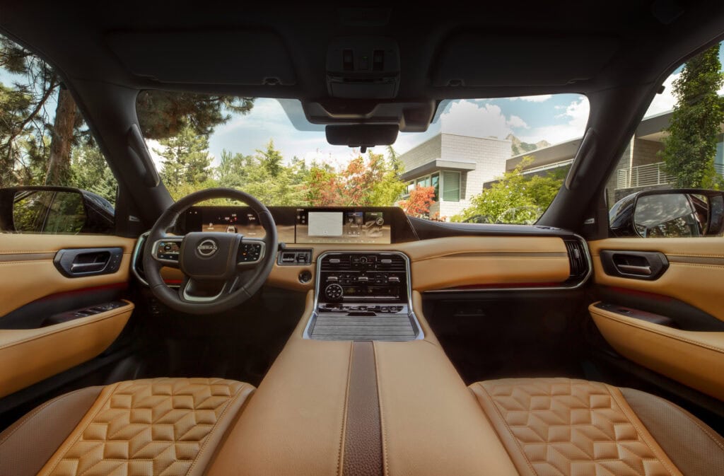 Interior 2025 Nissan Armada