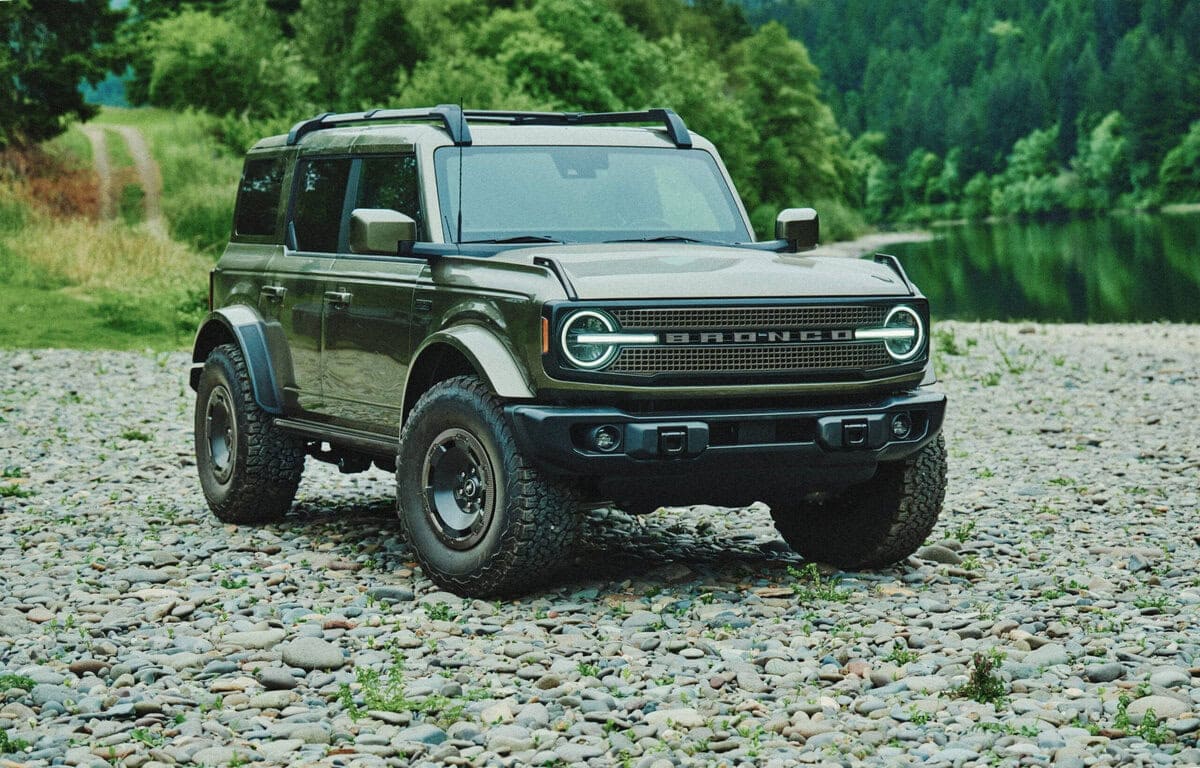Featured image for “The Ford Bronco Filson Was Built For America’s Outdoor Boom”