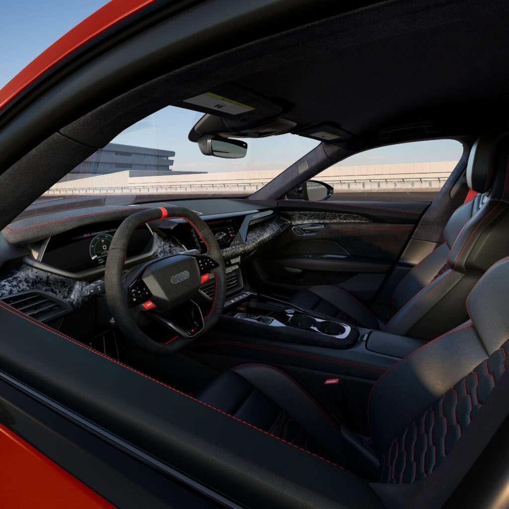 2026 Audi e-tron GT. Audi’s 2027 EV Push Brings 912 Horsepower and Big Price Tag