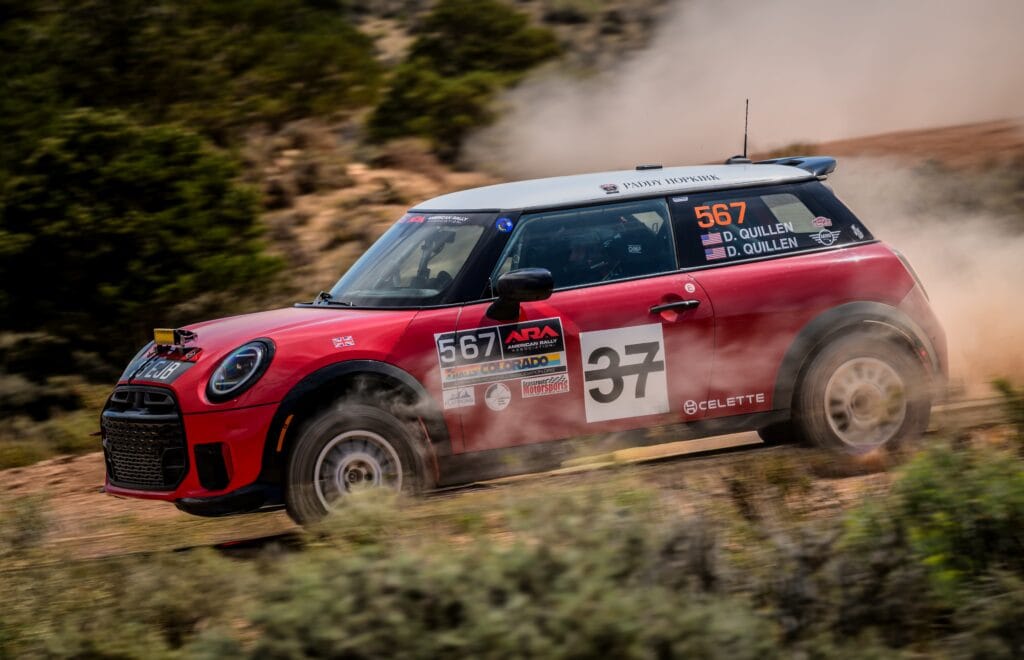 MINI x John Cooper Works Race and Train in the Ojibwe Forest Rally