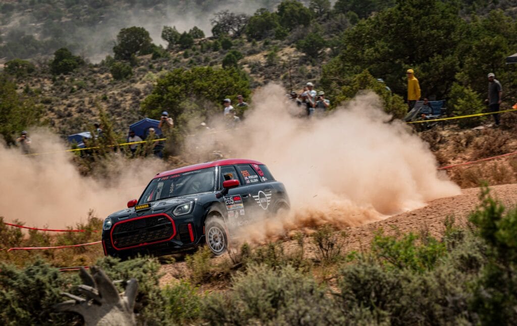 MINI x John Cooper Works Race and Train in the Ojibwe Forest Rally