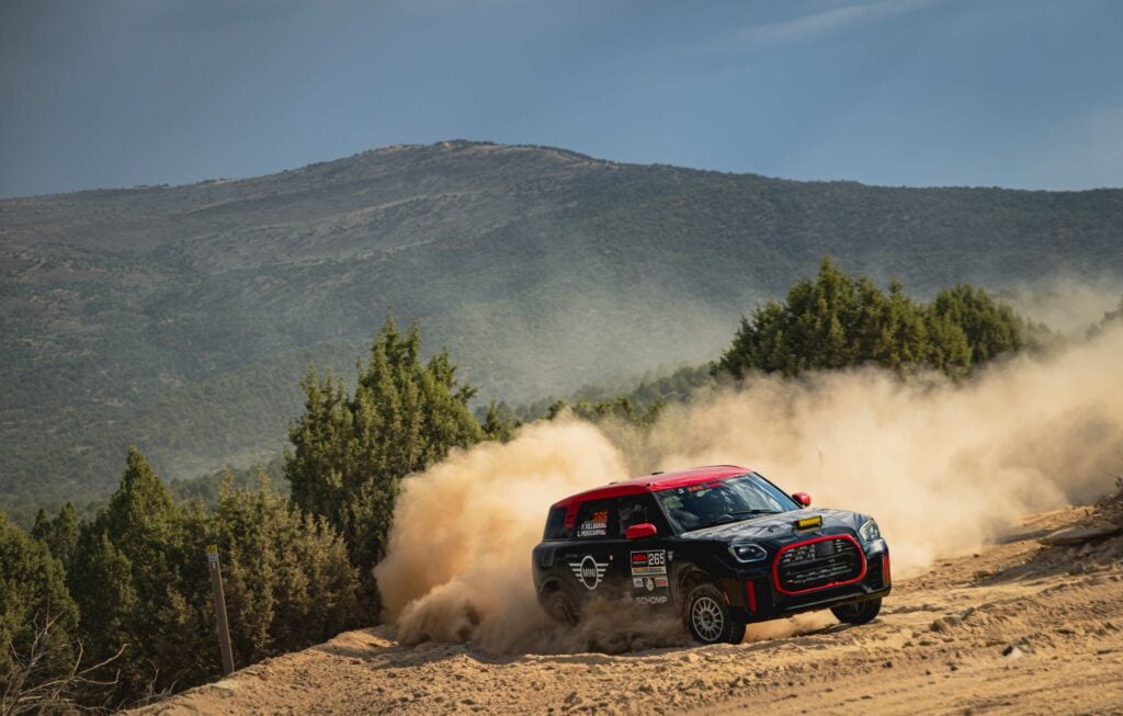 MINI x John Cooper Works Race and Train in the Ojibwe Forest Rally