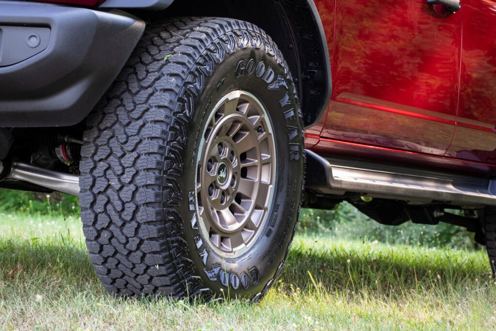 Bronze Wheels on a Ford Bronco from the Ford Custom Garage