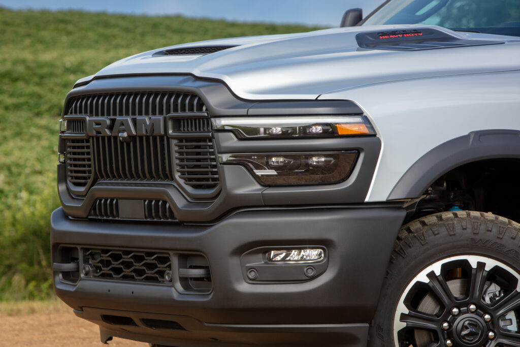 2027 Ram 2500 Power Wagon Cummins turbo diesel in Silver Zynith