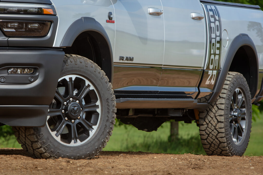 2027 Ram 2500 Power Wagon Cummins turbo diesel in Silver Zynith