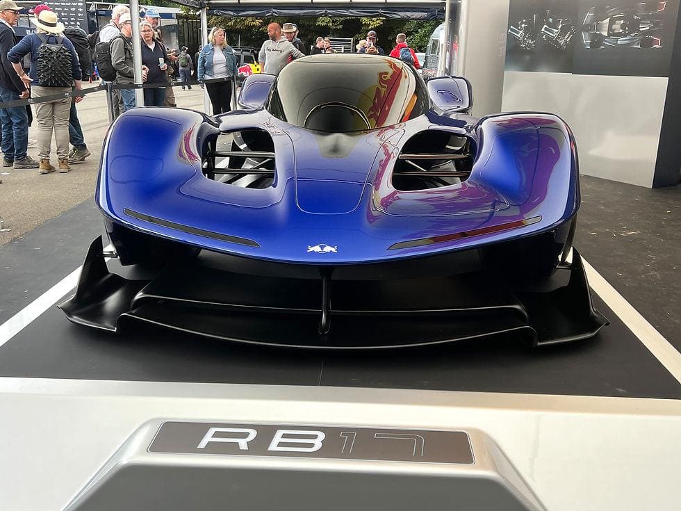 Red Bull's Production RB17 Hits the Course at Goodwood