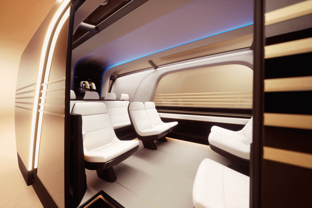 Inside Tesla Robovan