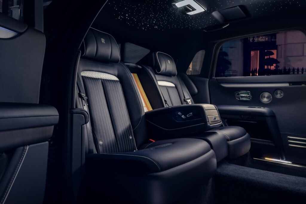 Interior Rolls-Royce Ghost Savile Row Has 250,000 Stitches. Rolls-Royce Ghost Savile Row