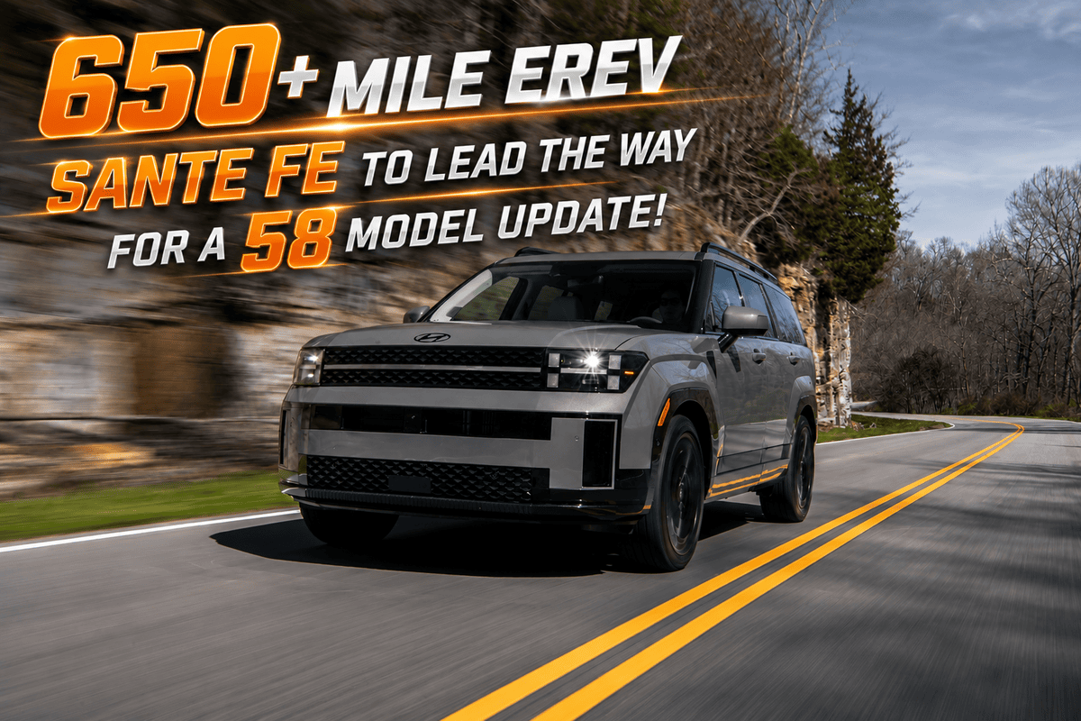 Featured image for “Hyundai Santa Fe EREV Leads a 58-Vehicle Blitz”