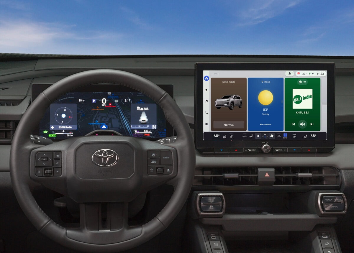 Featured image for “2026 RAV4 debuts Toyota Audio Multimedia with 5G”