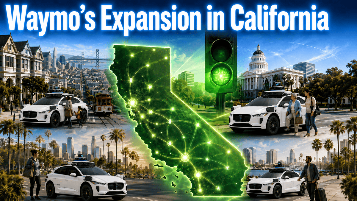 Featured image for “Waymo Gets the Green Light Across California”
