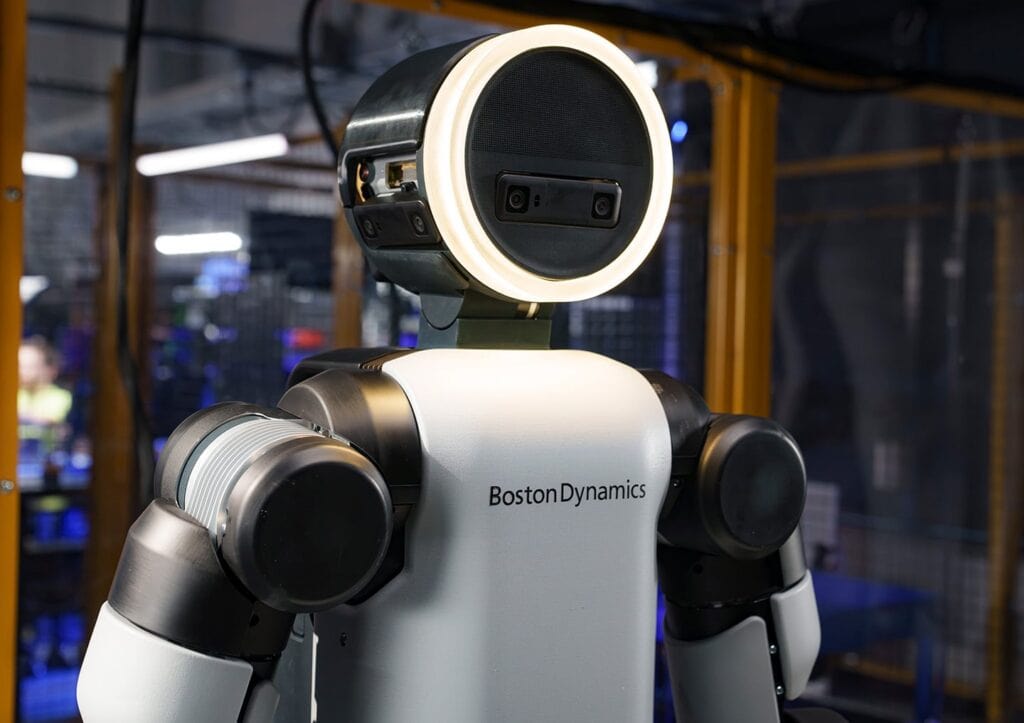 Boston Dynamics robot Atlas at work