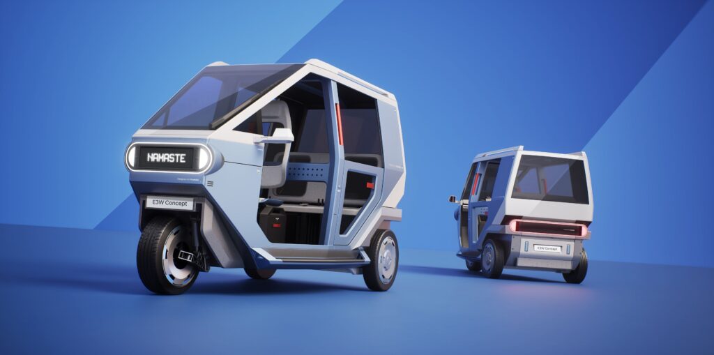 Hyundai x TVS Bring Three-Wheel Mobility to India, Sorry USA.