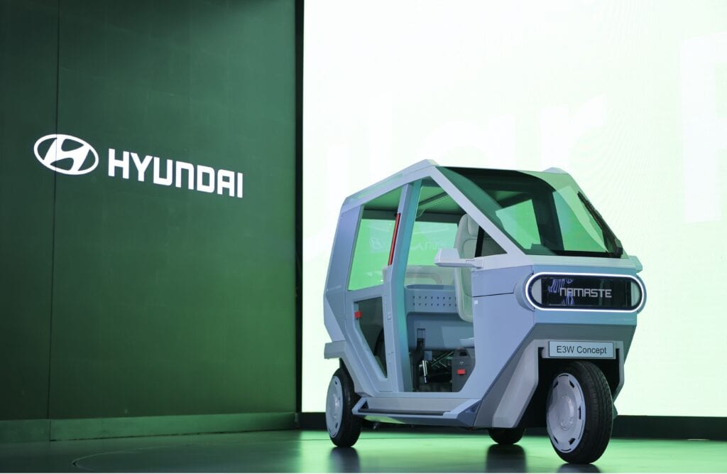 Hyundai x TVS Bring Three-Wheel Mobility to India, Sorry USA.