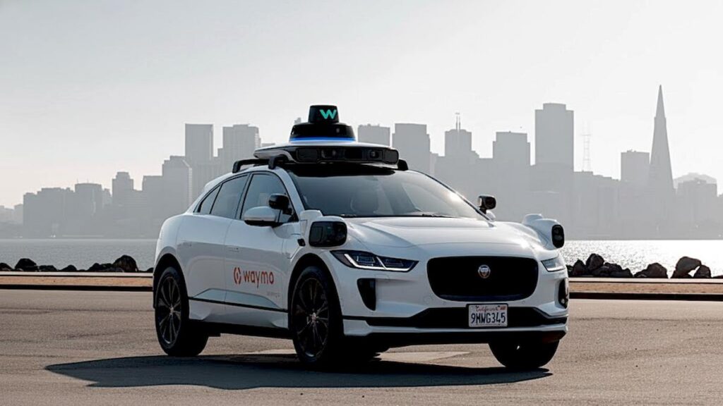 Waymo driverless taxi