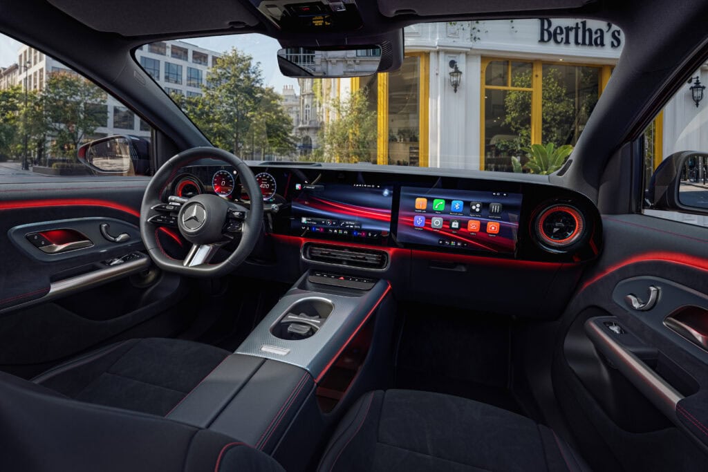 The all-new Mercedes-Benz GLA electric.