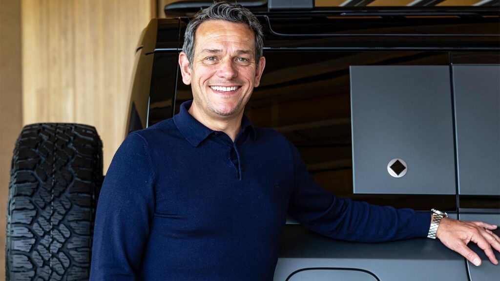 Mark Cameron, former Global Managing Director of Defender and current CEO of JLR North America. Photo: JLR.